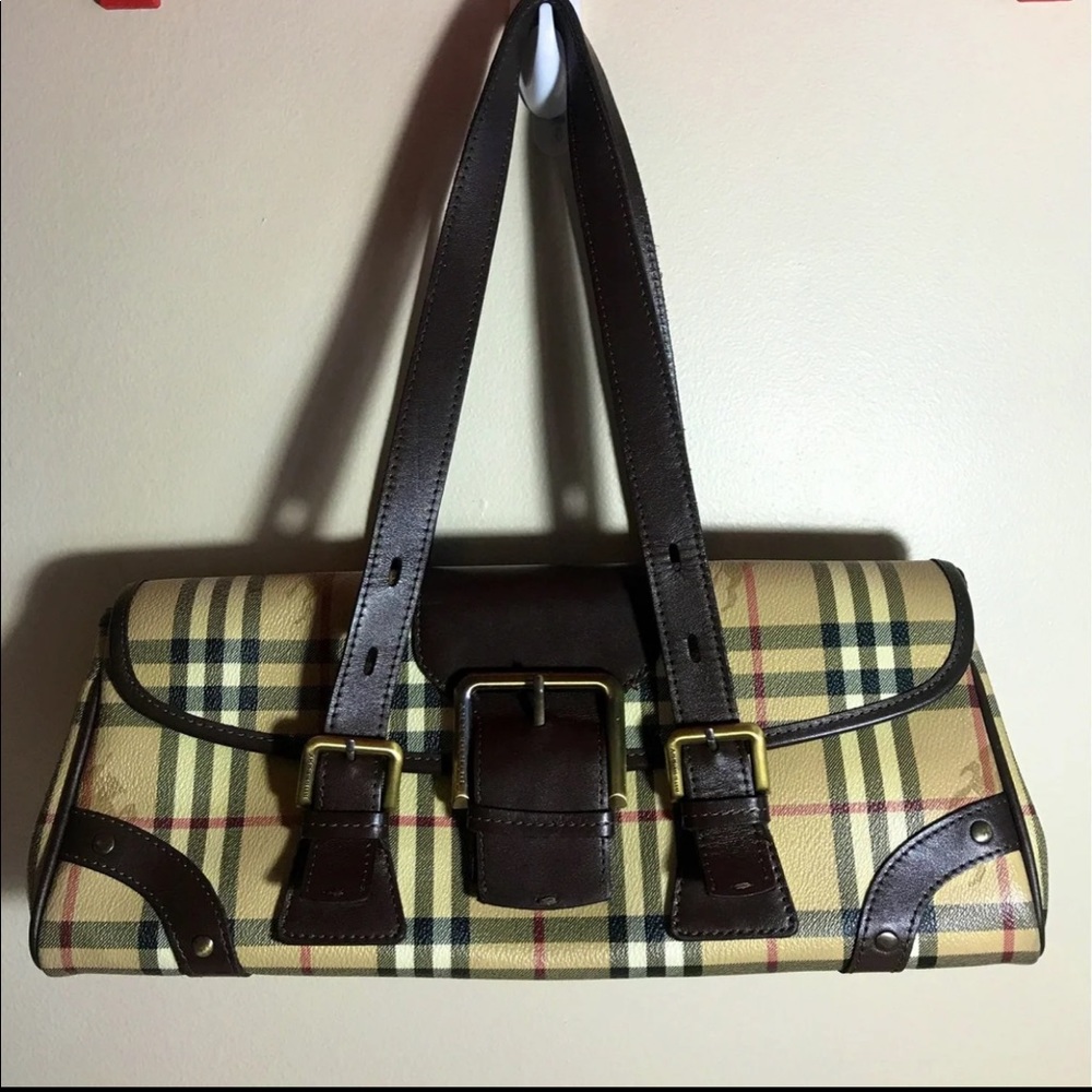 Burberry Haymarket Shoulder Bag